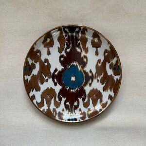 Aerin x Williams Sonoma Ikat Individual dessert Dish Colorful Decorative Plate